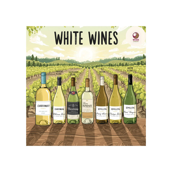🍷 Vinos blancos: diferencias entre Chardonnay, Sauvignon Blanc, Semillón y más 0es3.store
