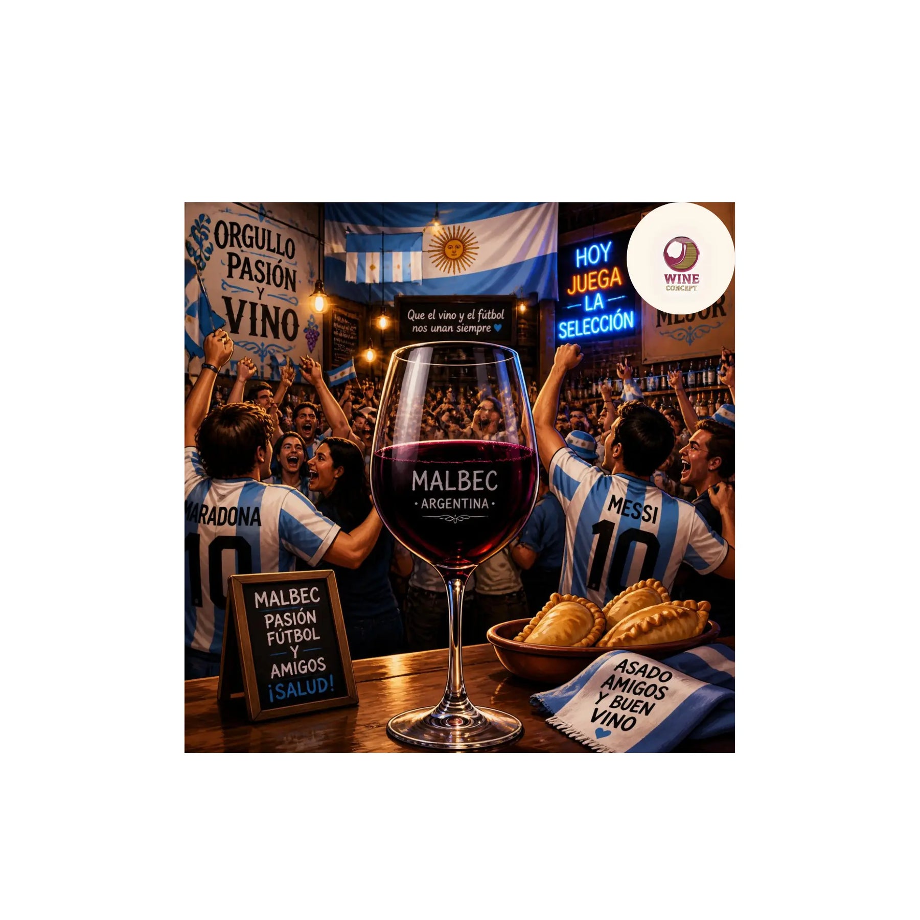 ¿Con qué vino acompañar cuando juega Argentina? 0es3.store