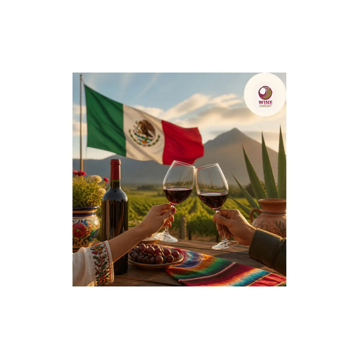 🍷 Hoy brindamos por México con vino mexicano 0es3.store