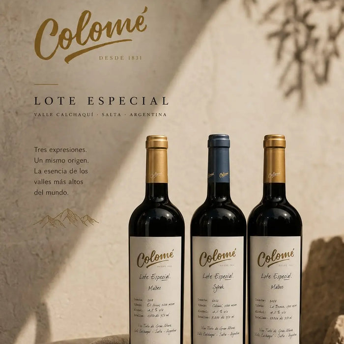Lote Especial de Colomé: cuando la altura se convierte en personalidad 0es3.store